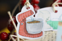 Lade das Bild in den Galerie-Viewer, Geschenkanhänger - Anhänger - Backzutaten - Geschenke verpacken - Eigene Illustration
