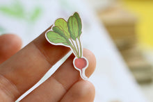 Lade das Bild in den Galerie-Viewer, Stickerbogen - Gemüse - Veggies - Tomaten, Gurke, Radieschen, Knoblauch - Bullet Journal - Eigene Illustrationen
