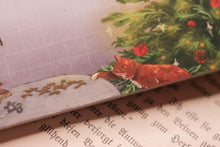 Lade das Bild in den Galerie-Viewer, Notizblock - Kekse backen mit Katze - Weihnachtsbaum - Adventskalender befüllen - A6 - 50 Seiten - liniert - Eigene Illustration
