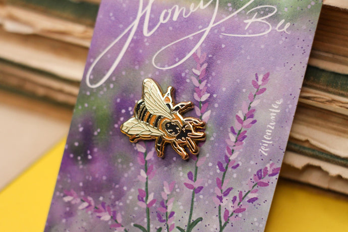 Emaille Pin - Biene - Honigbiene - Special Edition - Filler Pin