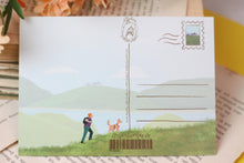 Lade das Bild in den Galerie-Viewer, Postkarte - Miese Tage Wanderschuhe - Wandern - Spruch
