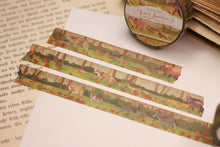 Lade das Bild in den Galerie-Viewer, Washi Tape - Forest Families - Waldtiere mit Babys - Eigene Illustrationen
