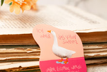 Lade das Bild in den Galerie-Viewer, Vinyl Sticker - ich werde das schon schaffen - weinen, emotional - Gans - Affirmation - Spruch - Handgemalte Illustration
