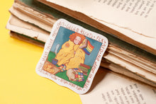 Lade das Bild in den Galerie-Viewer, Vinyl Sticker - Gegen Rechts - Nie wieder ist jetzt - Handgemalte Illustration
