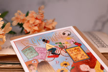 Lade das Bild in den Galerie-Viewer, Klappkarte - Reminder - Du bist genug - Eigene Illustration - Mit Umschlag

