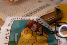 Lade das Bild in den Galerie-Viewer, Microfasertuch - Menschenrechte statt rechte Menschen - Gegen Rechts - Brillen, Handys, Objektive - Eigene Illustration - linksgrünversifft
