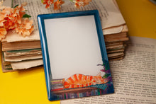 Lade das Bild in den Galerie-Viewer, Magnet - Immerwährender Notizzettel - kleines Whiteboard mit schlafender Katze - Eigene Illustration - Nützliches Geschenk
