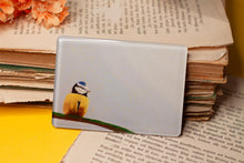 Lade das Bild in den Galerie-Viewer, Magnet - Immerwährender Notizzettel - kleines Whiteboard mit Blaumeise - Eigene Illustration - Nützliches Geschenk

