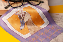 Lade das Bild in den Galerie-Viewer, Reinigungstuch - Lieblingsmensch - Stockente - Microfasertuch für Brillen, Handys und Objektive - Eigene Illustration - Lustiger Spruch

