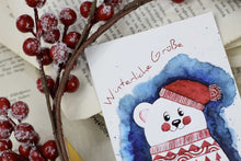 Lade das Bild in den Galerie-Viewer, Postkarte - Winter Bärchen
