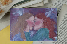 Lade das Bild in den Galerie-Viewer, Postkarte - Gefühlsvoller Kuss
