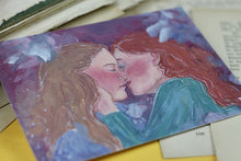 Lade das Bild in den Galerie-Viewer, Postkarte - Gefühlsvoller Kuss
